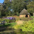 A small round hut, Alan Bloom's Gardens, Bressingham, Norfolk - 6th October 2012