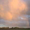 There's a partial rainbow and orange rain, Diss Miscellany, and a Few Hours at Bressingham, Diss and Bressingham, Norfolk - 13th October 2012