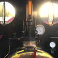 The view of the Sholto's footplate, Diss Miscellany, and a Few Hours at Bressingham, Diss and Bressingham, Norfolk - 13th October 2012