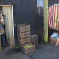 More crates of apples outside, An Appley Sort of Zoo Day, Carleton Rode and Banham, Norfolk - 14th October 2012