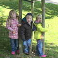Anna, Fred and Alice at Banham Zoo, An Appley Sort of Zoo Day, Carleton Rode and Banham, Norfolk - 14th October 2012