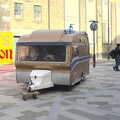 A random caravan is left on Union Street, TouchType Office Life and Pizza, Southwark, London - 20th October 2012