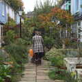 Isobel pushes harry up the lane, Another Trip to Peckham, Southwark, London - 28th October 2012