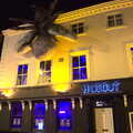 There's a giant spider stuck to Hideout nightclub, The 35th Norwich Beer Festival, St. Andrew's Hall, Norwich - 31st October 2012