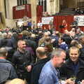 Beer crowds in St. Andrew's Hall, The 35th Norwich Beer Festival, St. Andrew's Hall, Norwich - 31st October 2012