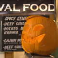 A pumpkin lantern, The 35th Norwich Beer Festival, St. Andrew's Hall, Norwich - 31st October 2012