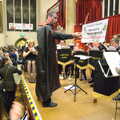 Dracula conducts the Cawston Silver Band, The 35th Norwich Beer Festival, St. Andrew's Hall, Norwich - 31st October 2012