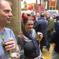 Paul and Isobel, The 35th Norwich Beer Festival, St. Andrew's Hall, Norwich - 31st October 2012