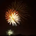 Some of the finale fireworks, Butterflies and Fireworks, Brome and Wortham, Suffolk and Norfolk - 3rd November 2012