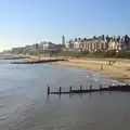 A view of Southwold from halfway down the pier, A Busy Day, Southwold and Thornham, Suffolk - 11th November 2012