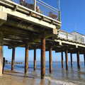Southwold pier on sticks, A Busy Day, Southwold and Thornham, Suffolk - 11th November 2012
