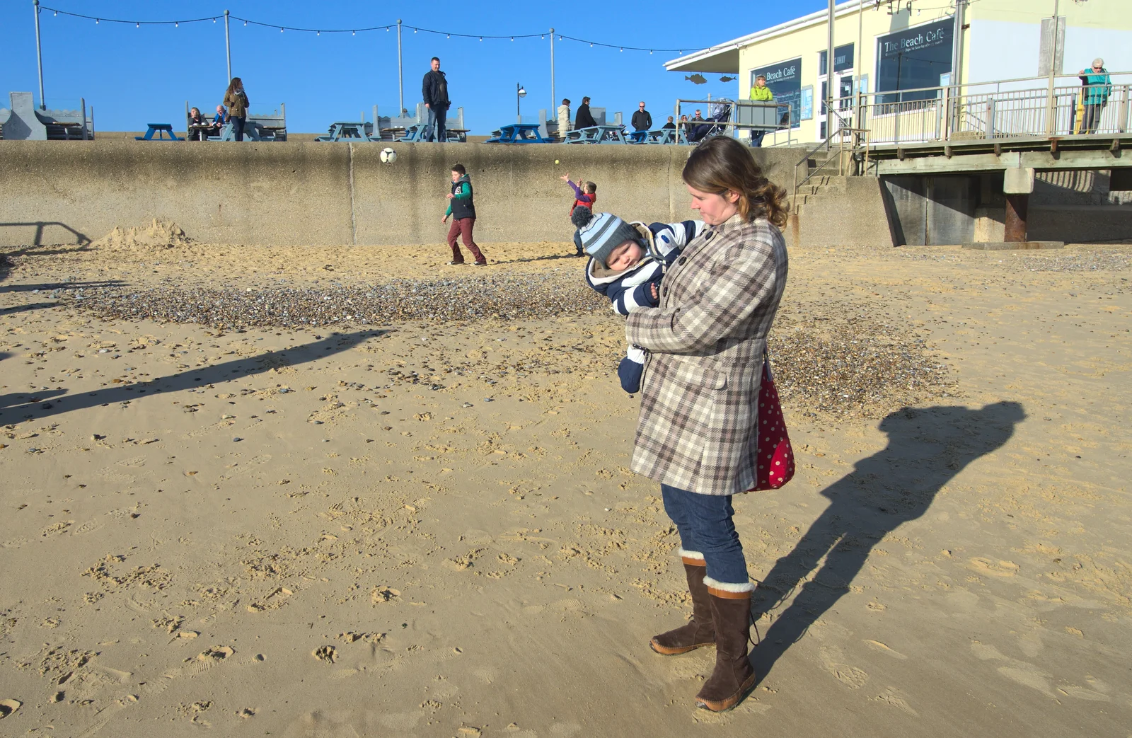 Isobel's got Harry now, from A Busy Day, Southwold and Thornham, Suffolk - 11th November 2012