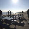 Contra-jour on the promenade, A Busy Day, Southwold and Thornham, Suffolk - 11th November 2012