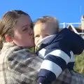 Harry gets a kiss, A Busy Day, Southwold and Thornham, Suffolk - 11th November 2012