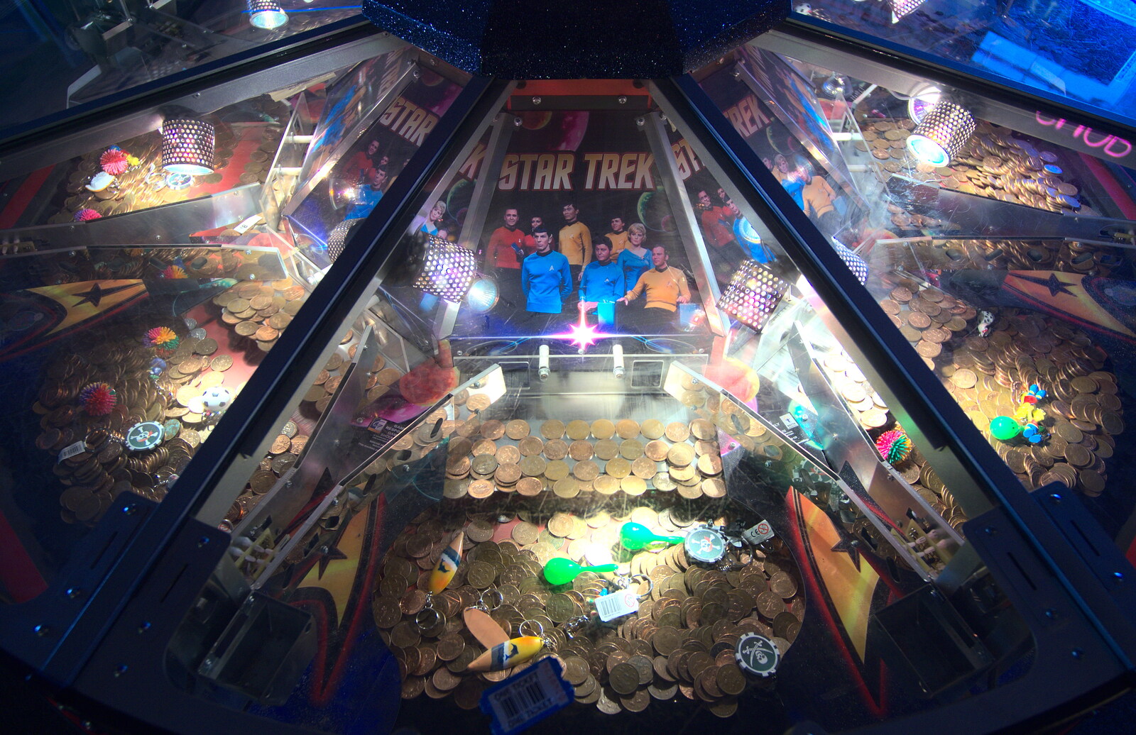 The Star Trek coin-push arcade machine from A Busy Day, Southwold and Thornham, Suffolk - 11th November 2012