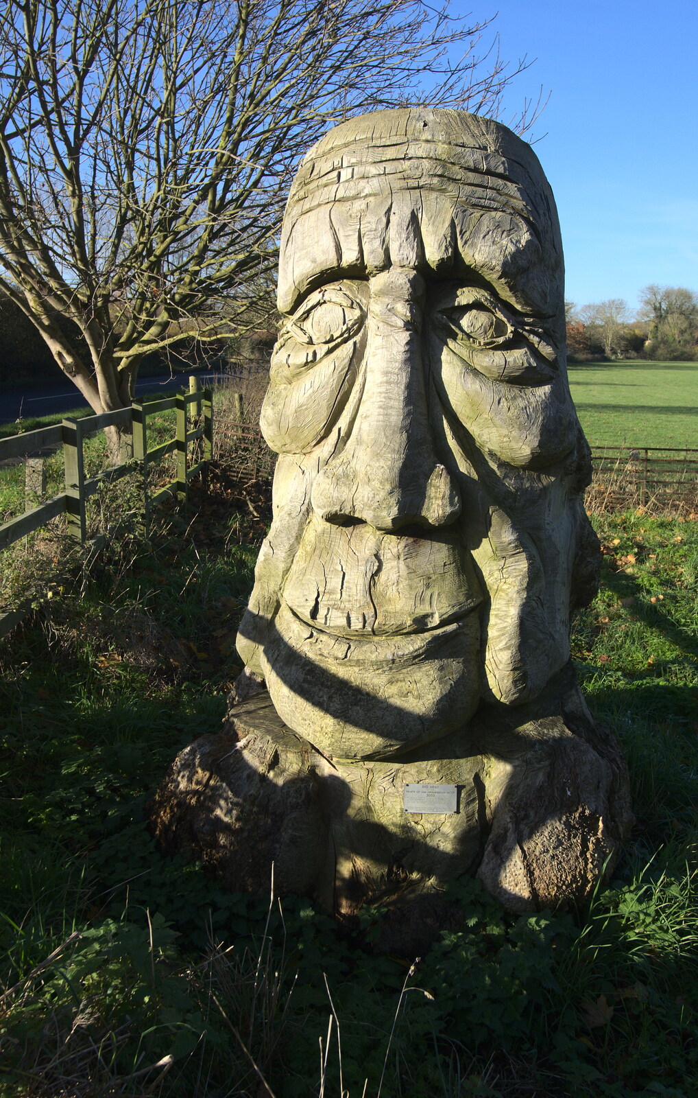 The Big Giant Head from Sis Comes to Visit, Eye, Suffolk - 18th November 2012