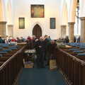 More book-sale action, A Christmas Fair at St. Mary's Church, Diss, Norfolk - 24th November 2012