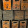 A pile of old beer crates, Apple's Adnams Brewery Birthday Tour, Southwold, Suffolk - 29th November 2012