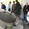 A fermenting tank, Apple's Adnams Brewery Birthday Tour, Southwold, Suffolk - 29th November 2012