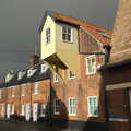 Old buildings and dark skies on Victoria Street, Apple's Adnams Brewery Birthday Tour, Southwold, Suffolk - 29th November 2012