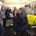The tour talk continues, Apple's Adnams Brewery Birthday Tour, Southwold, Suffolk - 29th November 2012