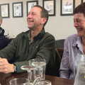 Apple and Pippa have a laff, Apple's Adnams Brewery Birthday Tour, Southwold, Suffolk - 29th November 2012