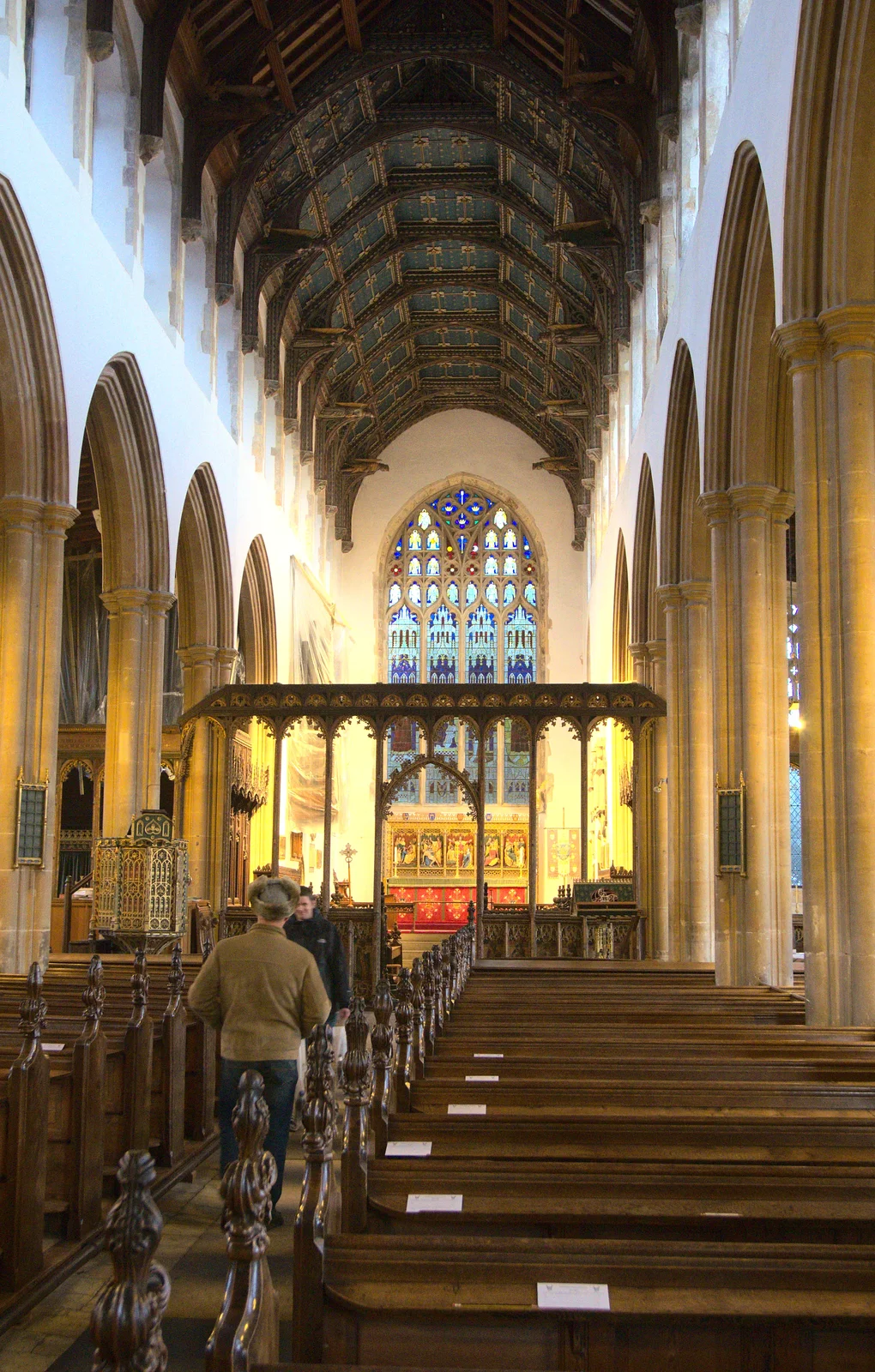 St. Edmund's Church, Southwold, from Apple's Adnams Brewery Birthday Tour, Southwold, Suffolk - 29th November 2012