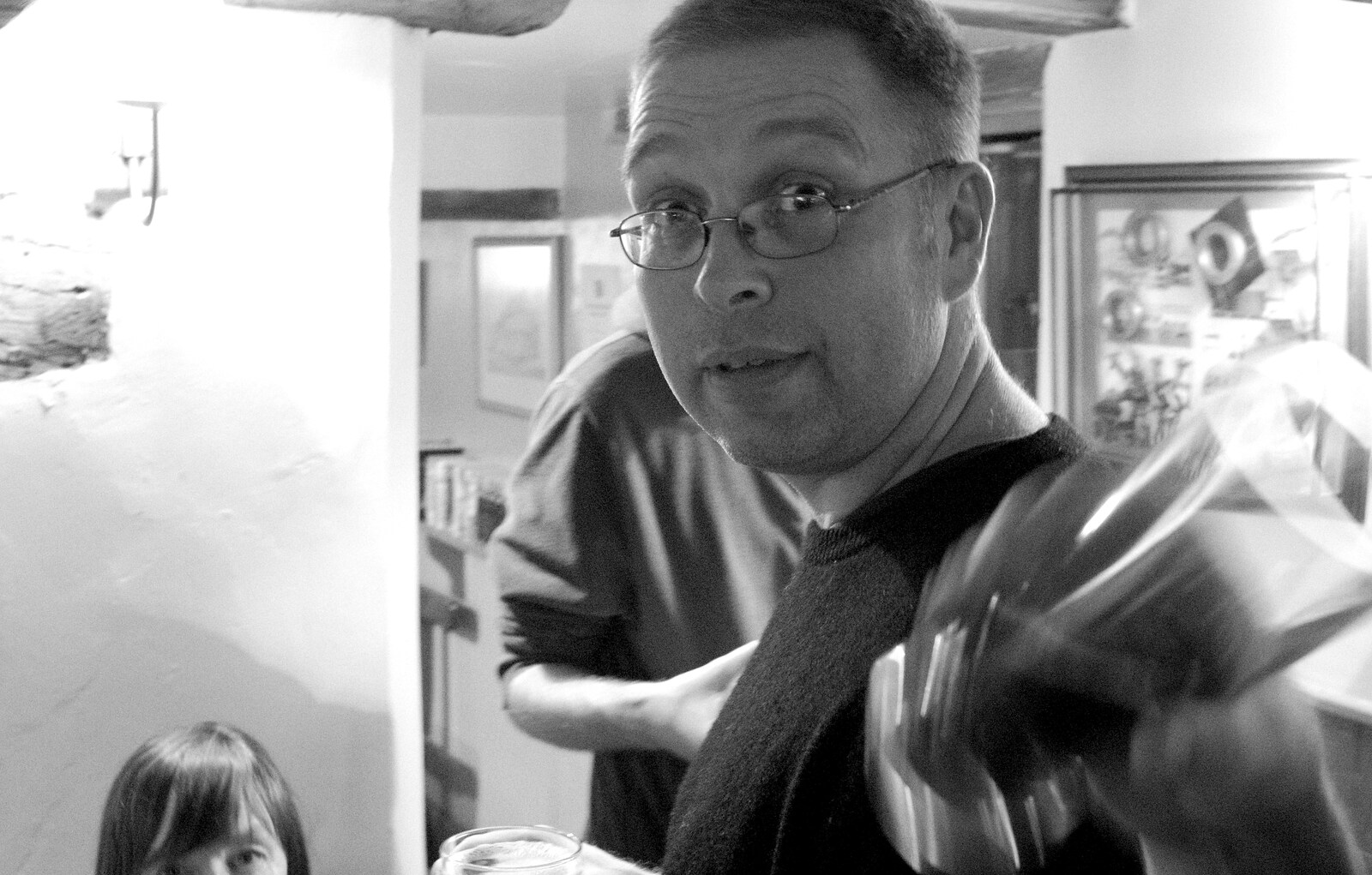 Marc in the Beaky, Occold from The Beaconsfield Arms Beer Festival, and a Rainy Day, Diss and Occold - 30th November 2012