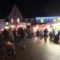 Fairground attractions on Lambseth Street, The Christmas Lights Switch On, Eye, Suffolk - 7th December 2012