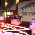 Rosie and Fred spin around on the Twister, The Christmas Lights Switch On, Eye, Suffolk - 7th December 2012