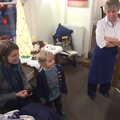 Isobel, Fred and Sue in Lindsay House, The Christmas Lights Switch On, Eye, Suffolk - 7th December 2012