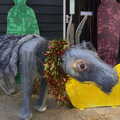 A robot donkey with light-up eyes, Thornham Crafts and a Qualcomm Christmas, Cambridge and Suffolk - 10th December 2012