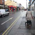 More buggy pushing on the wet streets, A Night on the Lash, Dublin, Ireland - 14th December 2012