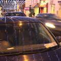 A car is covered in lines of spots, A Night on the Lash, Dublin, Ireland - 14th December 2012