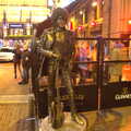 A statue of Phil Lynott, outside Bruxelles, A Night on the Lash, Dublin, Ireland - 14th December 2012