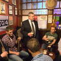 A song in the Cobblestone, A Night on the Lash, Dublin, Ireland - 14th December 2012