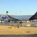 A huge FedEX 777 Cargo, A Pre-Christmas Dinner, Monkstown, Dublin - 16th December 2012