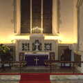 A candle-lit altar in Thrandeston, The Thrandeston Carol Gig, St. Margaret of Antioch, Thrandeston, Suffolk - 18th December 2012