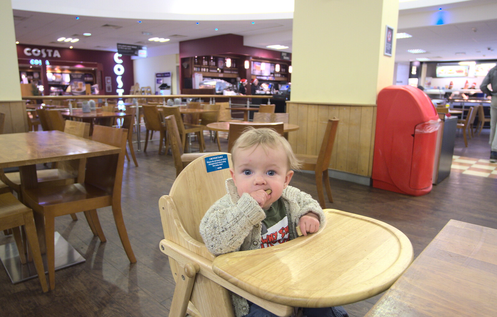 Harry - Baby Gabey - in Reading Services from A Trip to Spreyton, Devon - 24th December 2012