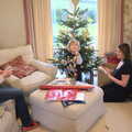 In Grandma J's lounge, A Trip to Spreyton, Devon - 24th December 2012