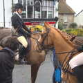 Riders of the Mid Devon hunt join in, The Boxing Day Hunt, Chagford, Devon - 26th December 2012