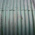 Nice green corrugated iron on a Nissen hut, The Boxing Day Hunt, Chagford, Devon - 26th December 2012