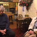 Neil and Grandmother in the Tom Cobley, The Boxing Day Hunt, Chagford, Devon - 26th December 2012