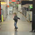 Fred runs around in B&Q, New Year's Day and Lunch at the White Horse, Ipswich, Finningham and Brome - 1st January 2013