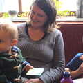 Harry, Isobel and Fred, New Year's Day and Lunch at the White Horse, Ipswich, Finningham and Brome - 1st January 2013