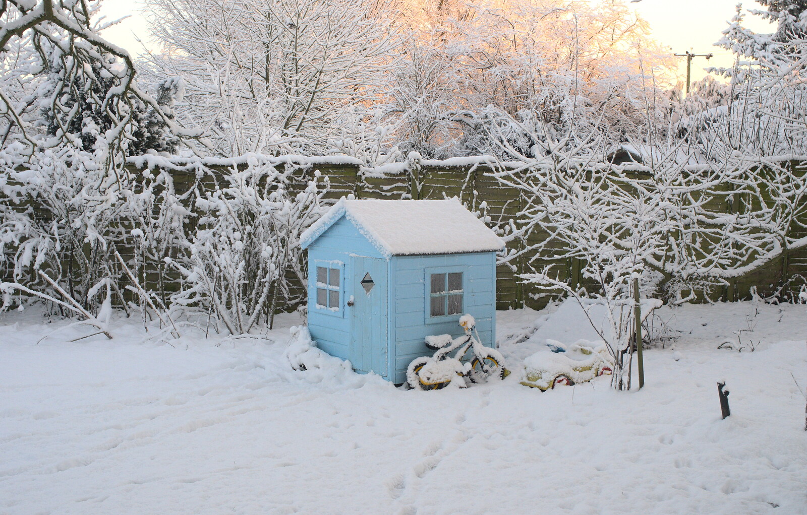 Fred's little house from A Couple of Snow Days, Brome, Suffolk - 16th January 2013
