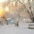 2013 The sun creeps over next-door's fence