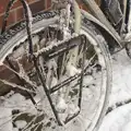 Nosher's bike is snowed under, A Couple of Snow Days, Brome, Suffolk - 16th January 2013