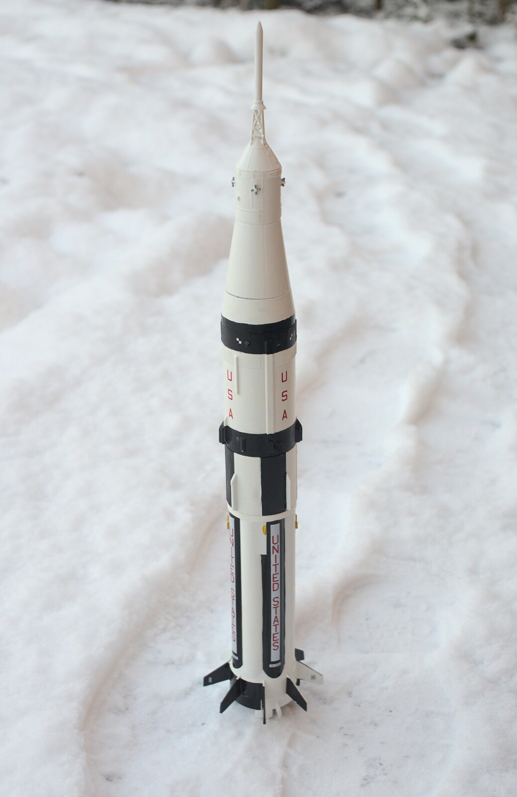 Fred's Saturn 1B outside the front door from A Couple of Snow Days, Brome, Suffolk - 16th January 2013