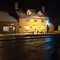 The Swan under sodium floodlights, A Couple of Snow Days, Brome, Suffolk - 16th January 2013